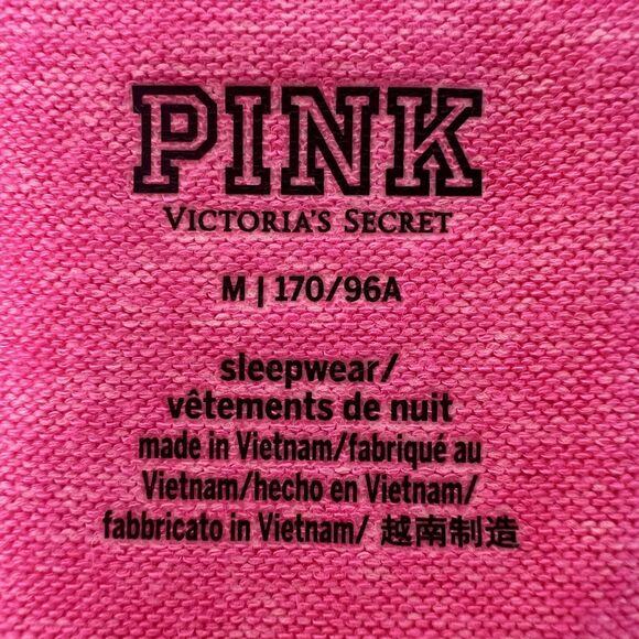 Victoria’s Secret PINK Christmas Pajama Top – Holiday Lounge – Size M - Picture 4 of 5